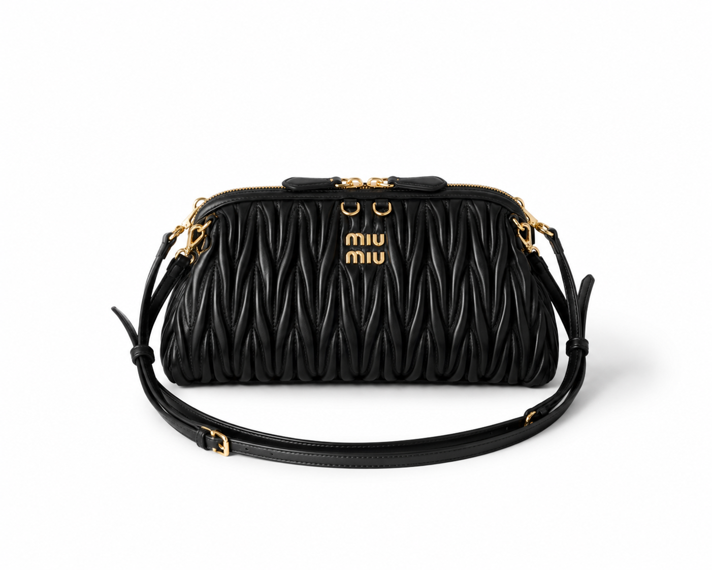 Matelassé Leather Shoulder Bag – Luxury Soft Edition