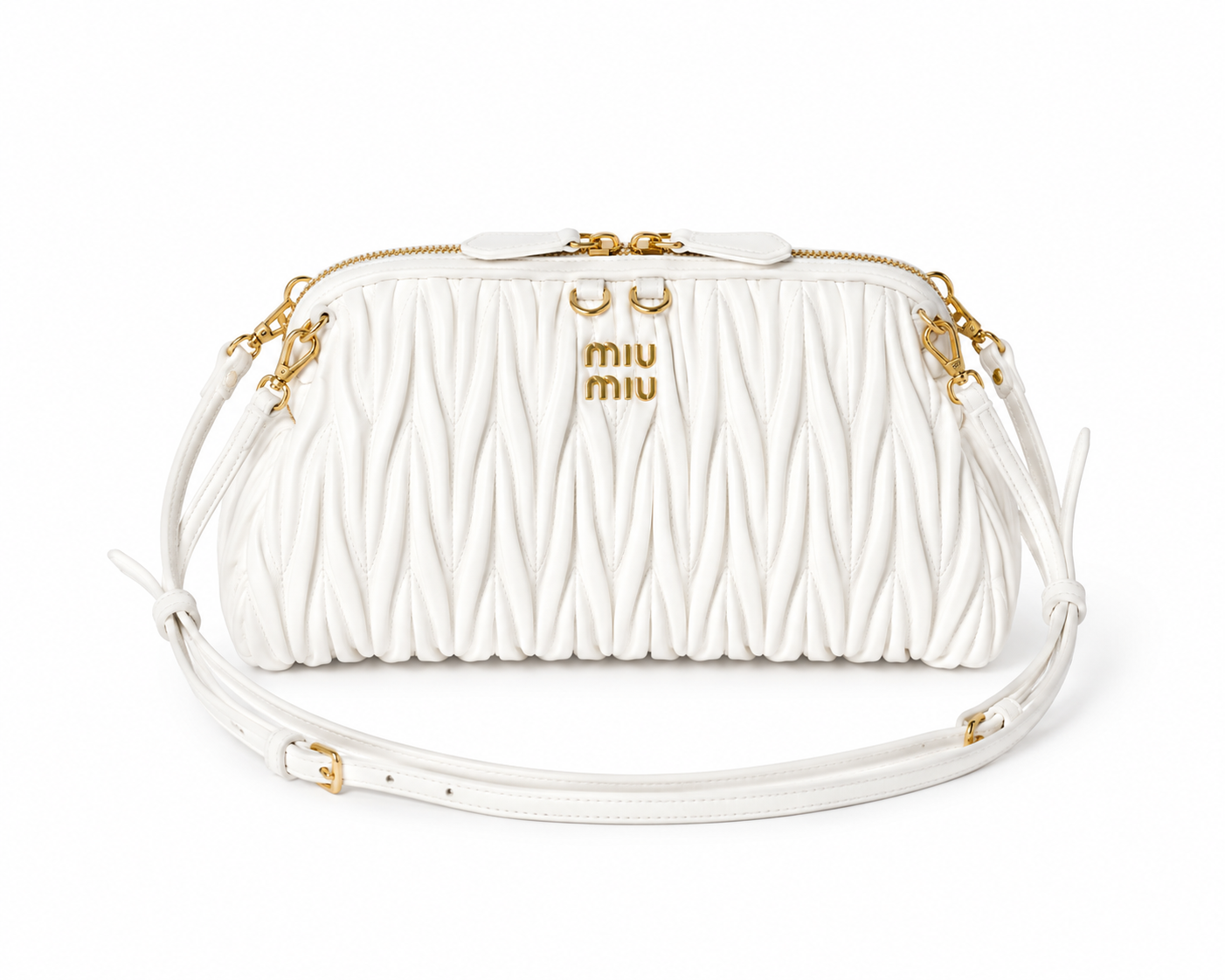 Matelassé Leather Shoulder Bag – Luxury Soft Edition