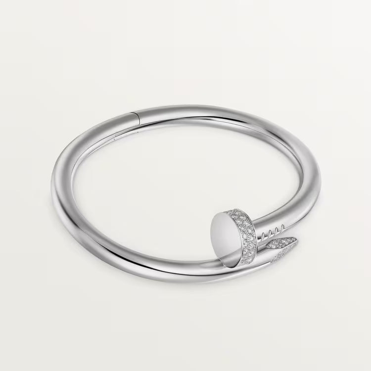 Juste un Clou bracelet, large model, diamonds