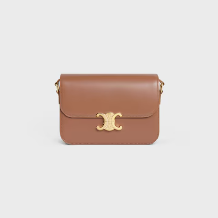 CLASSIQUE TRIOMPHE BAG IN shiny calfskin