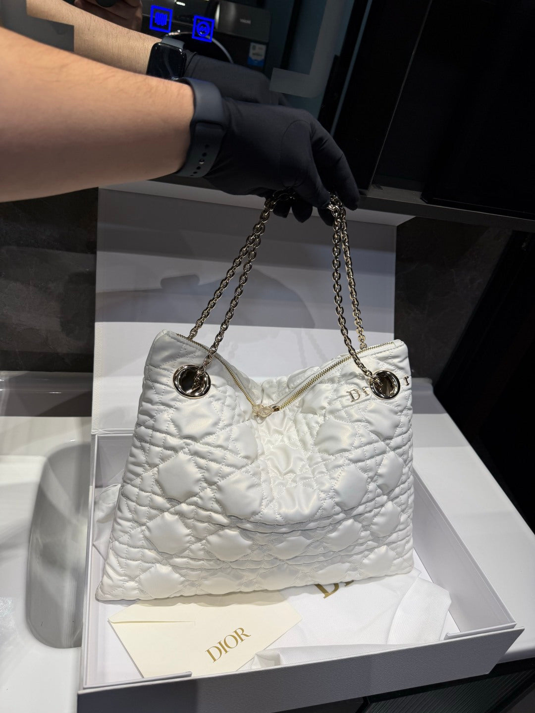 Milly-La-Forêt Quilted Shoulder Bag