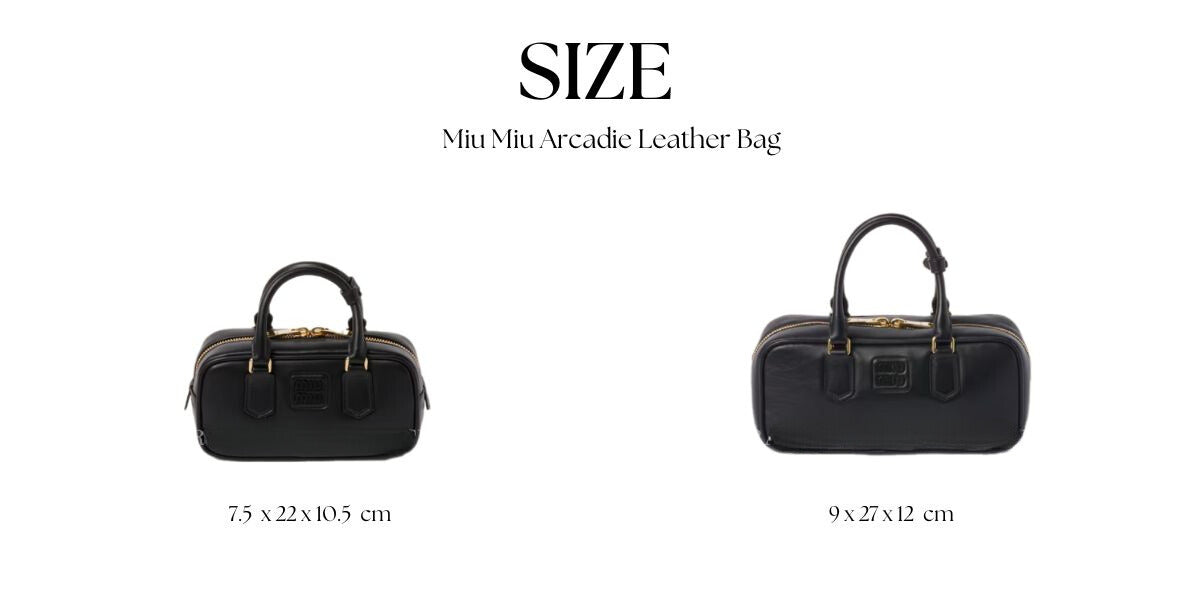 Arcadie leather bag