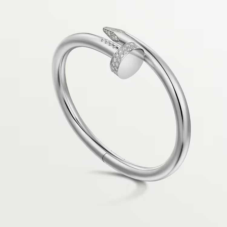 Juste un Clou bracelet, large model, diamonds