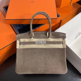 Birkin 30 Velvet Bag