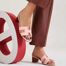 High Heel Sandal with Signature Cut-Out