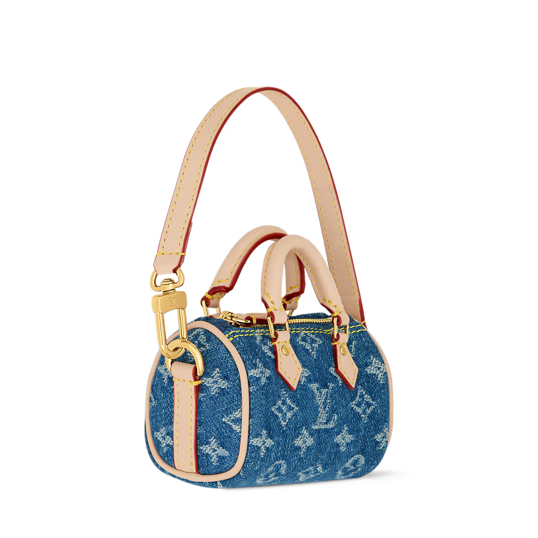 Elegant Monogram Canvas Top-Handle Crossbody Bag