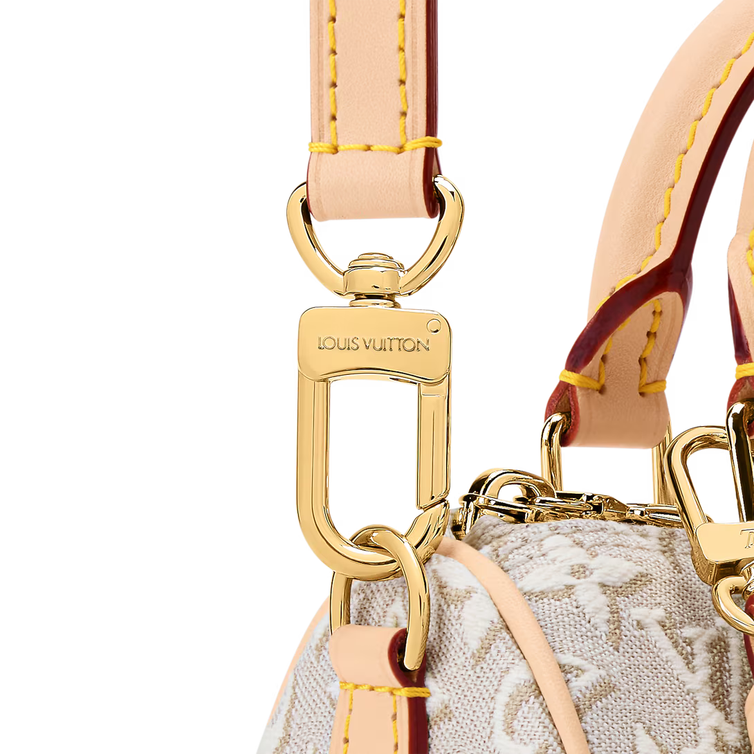Elegant Monogram Canvas Top-Handle Crossbody Bag