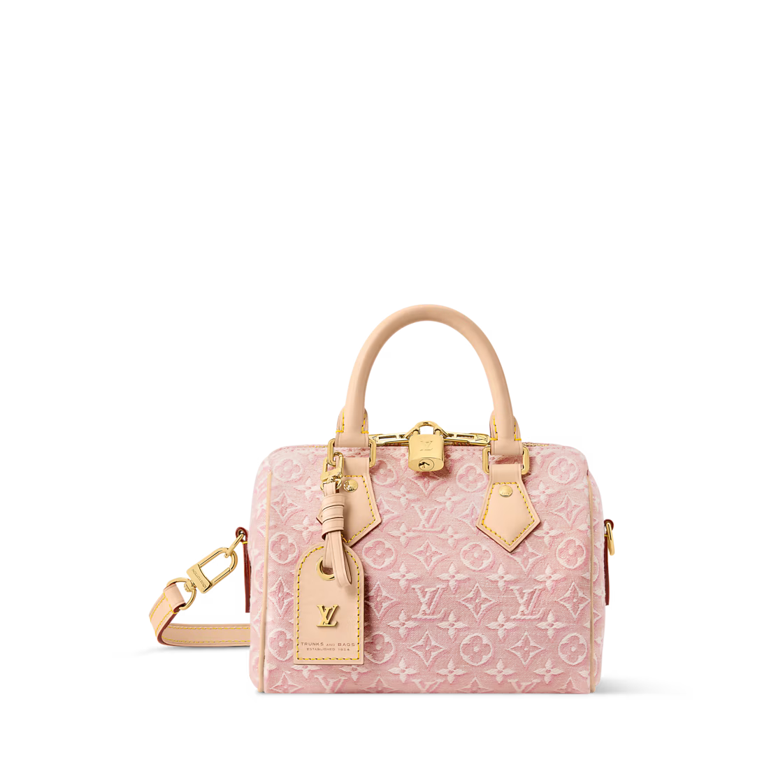 Elegant Monogram Canvas Top-Handle Crossbody Bag