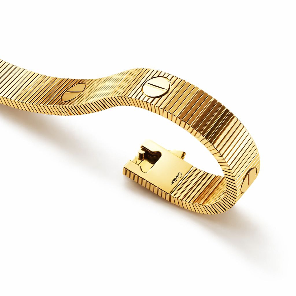 Luxury Screw Bangle Bracelet – 18K Gold Plated Stainless Steel | Minimal Elegant Design
