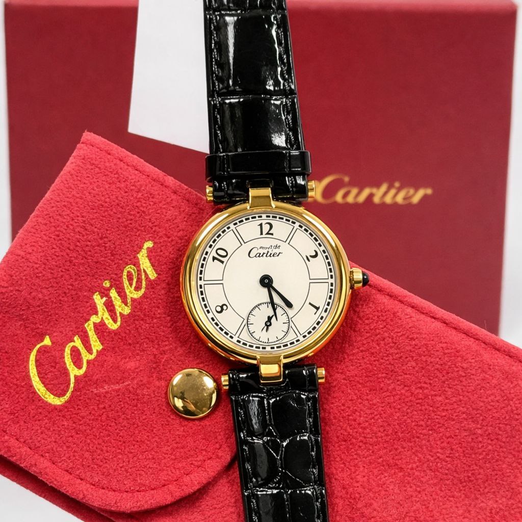 Luxury Diamond Dial Watch – Elegant Leather Strap | Classic Paris Style
