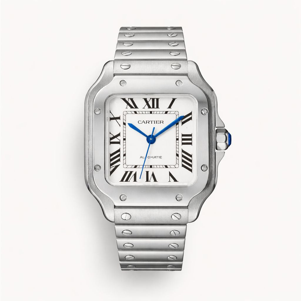 Luxury Couple Watch Set – His & Hers Stainless Steel Watches | Elegant Matching Set