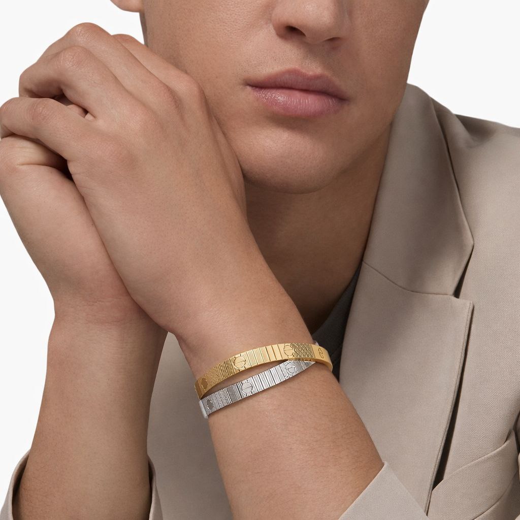 Luxury Screw Bangle Bracelet – 18K Gold Plated Stainless Steel | Minimal Elegant Design