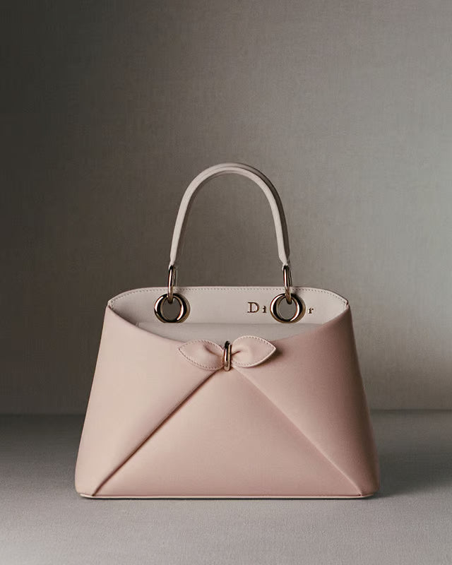 Structured Bow Handle Bag