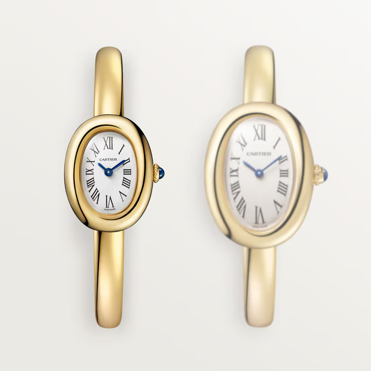 Elegant Oval Luxury Watch