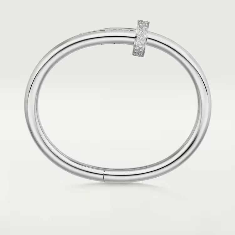 Juste un Clou bracelet, large model, diamonds