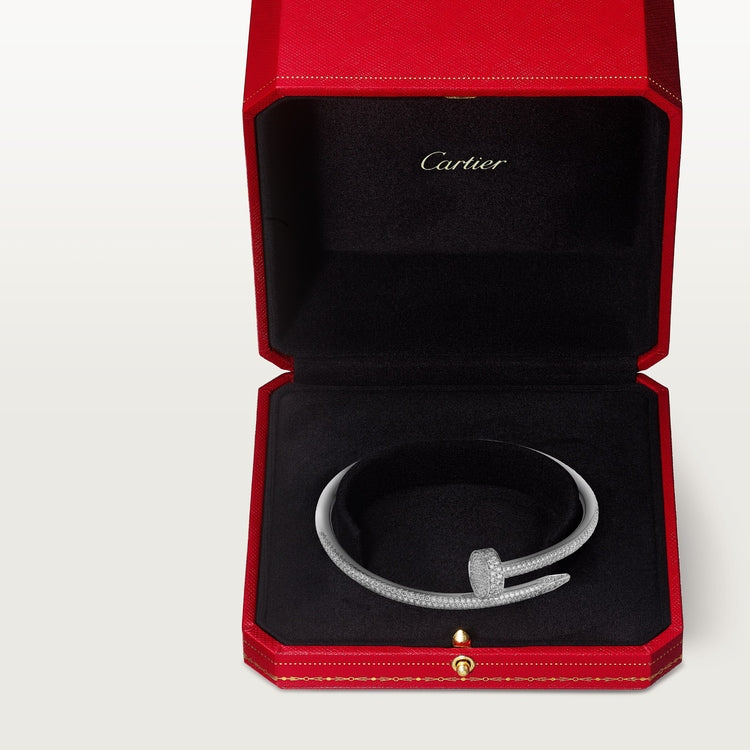 Juste un Clou bracelet, classic model, diamonds