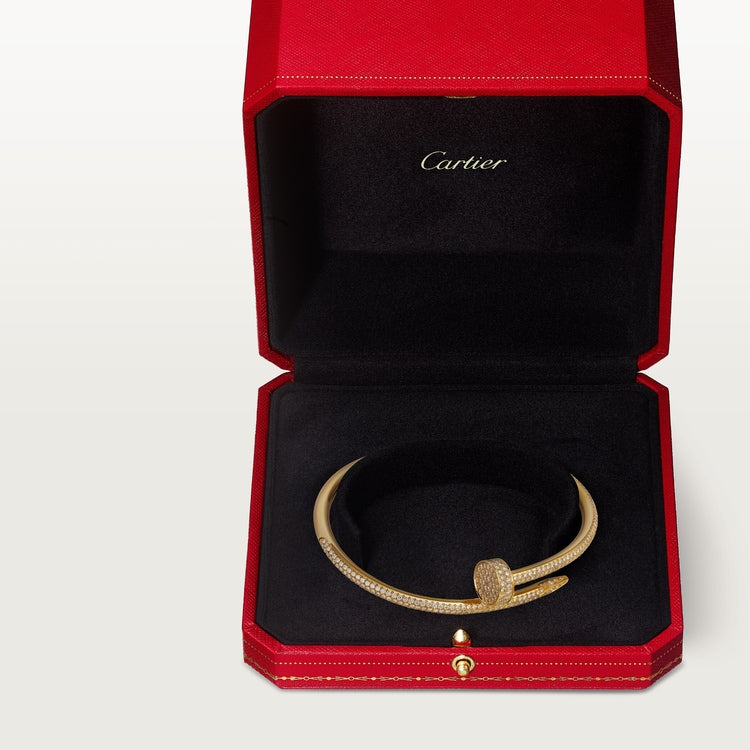 Juste un Clou bracelet, classic model, diamonds