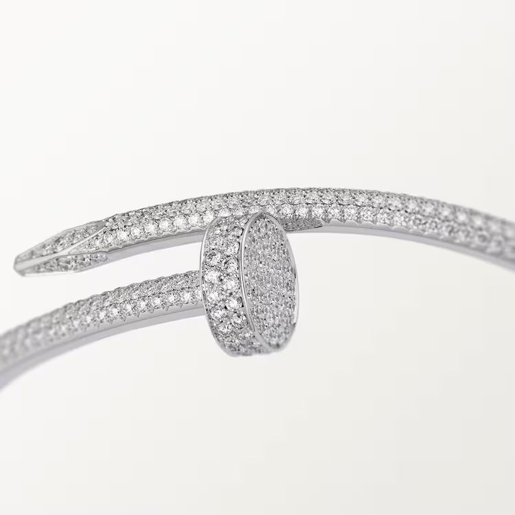 Juste un Clou bracelet, classic model, diamonds
