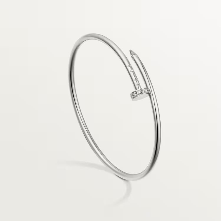 bracelet just un clou diamonds, small model