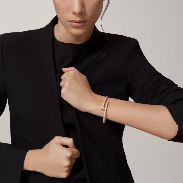 Juste un Clou bracelet, classic model, diamonds