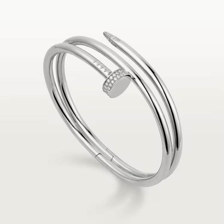Juste un Clou bracelet, double, diamonds