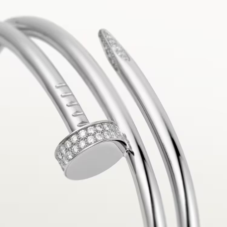 Juste un Clou bracelet, double, diamonds
