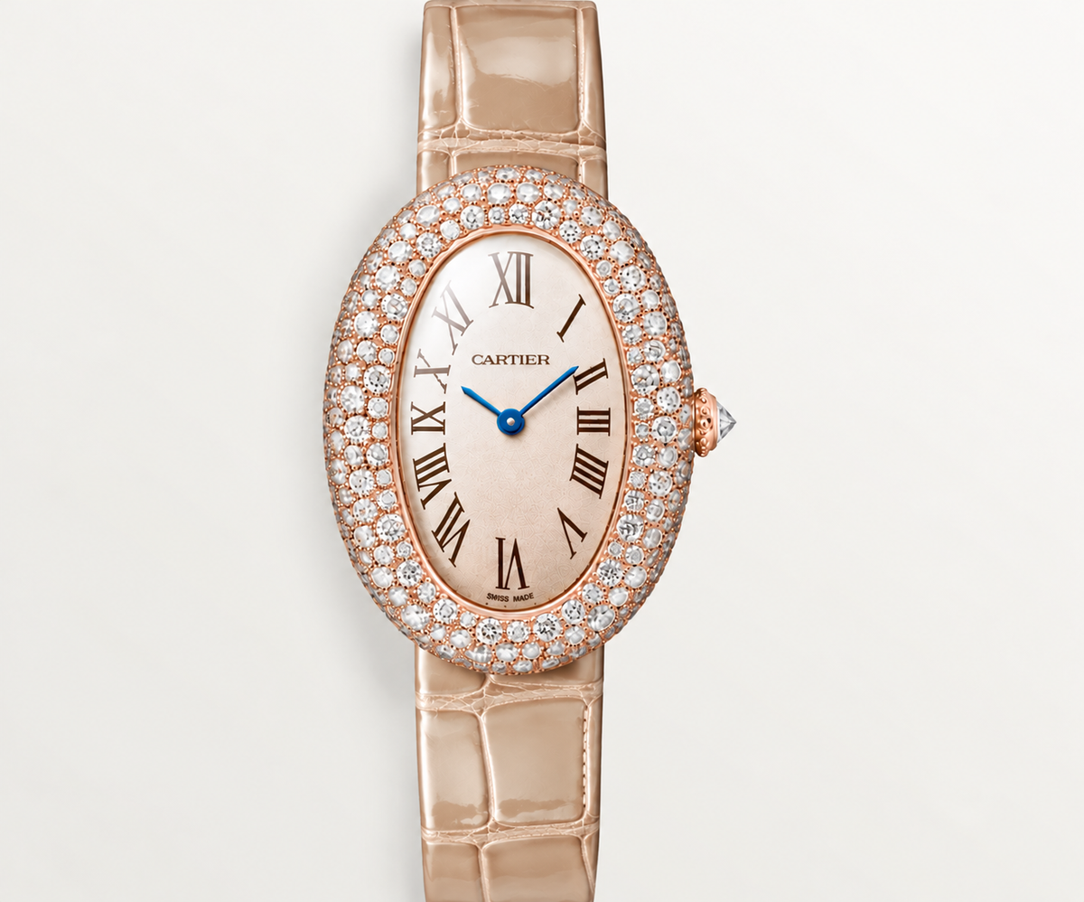 Luxury Oval Diamond Watch for Women – Timeless Elegance
