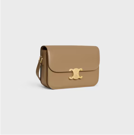 CLASSIQUE TRIOMPHE BAG IN shiny calfskin