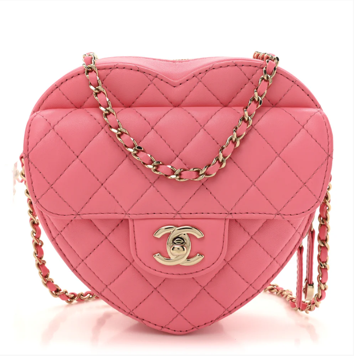 Heart shaped bag