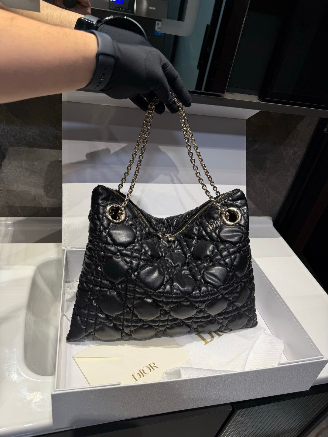 Milly-La-Forêt Quilted Shoulder Bag