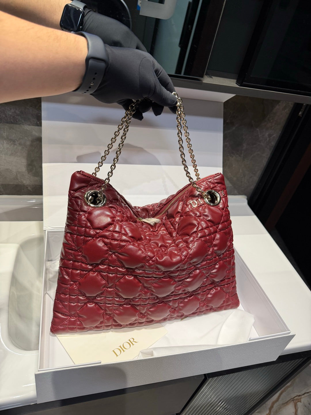 Milly-La-Forêt Quilted Shoulder Bag