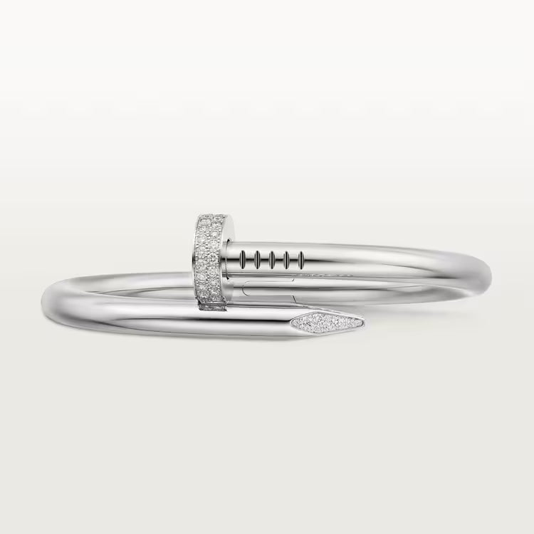 Juste un Clou bracelet, large model, diamonds