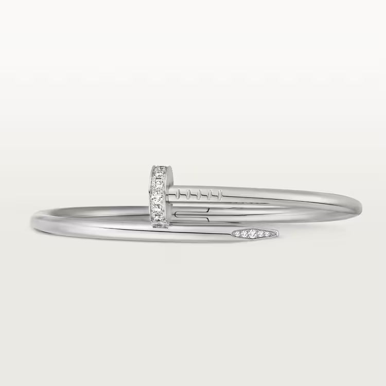 Juste un Clou bracelet, classic model, diamonds