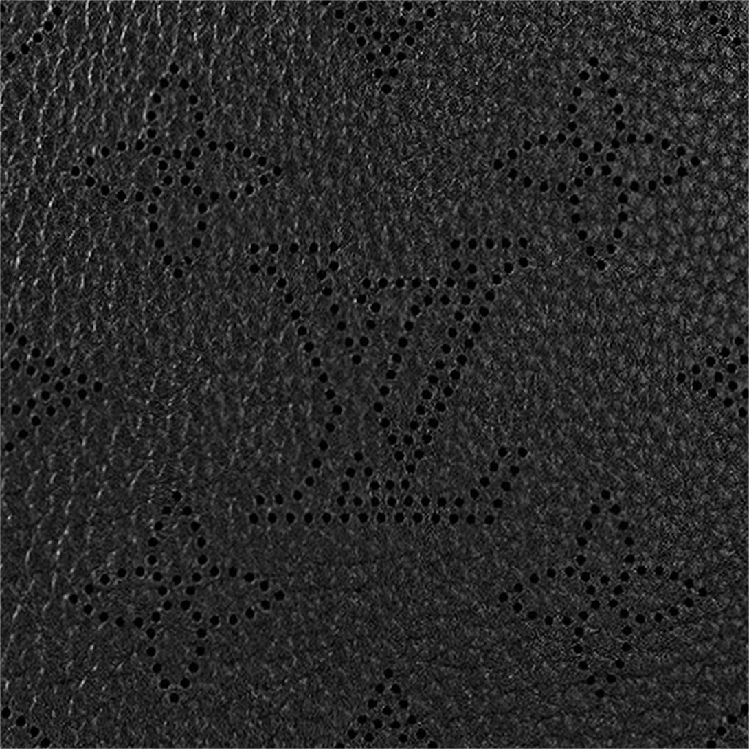 Perforated Leather Hobo Shoulder Bag