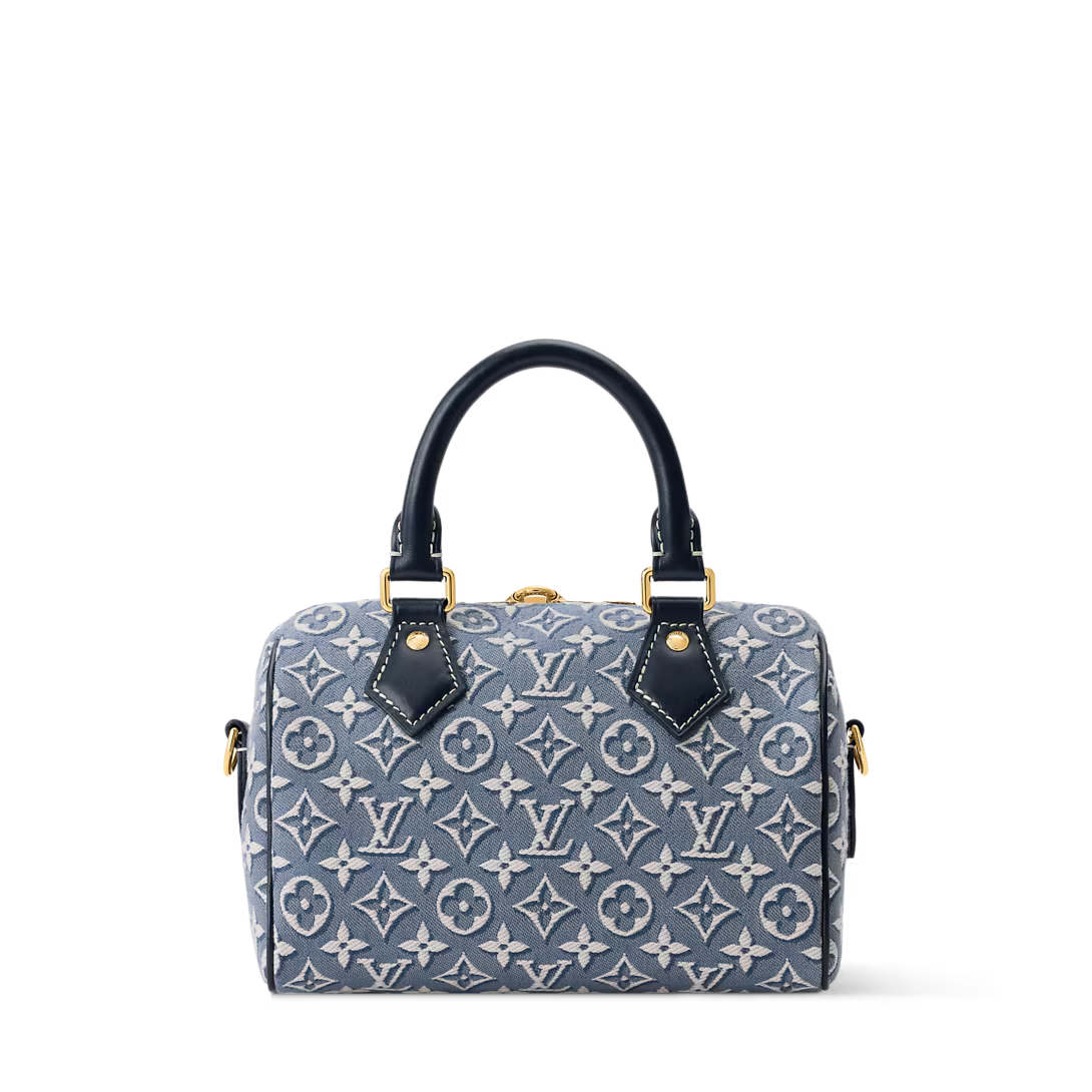 Elegant Monogram Canvas Top-Handle Crossbody Bag