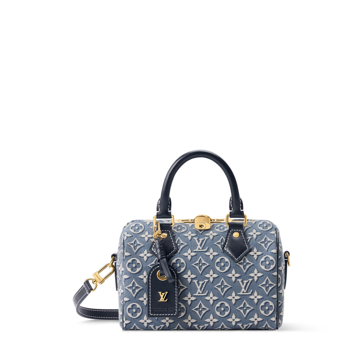Elegant Monogram Canvas Top-Handle Crossbody Bag