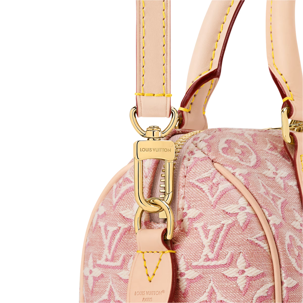 Elegant Monogram Canvas Top-Handle Crossbody Bag