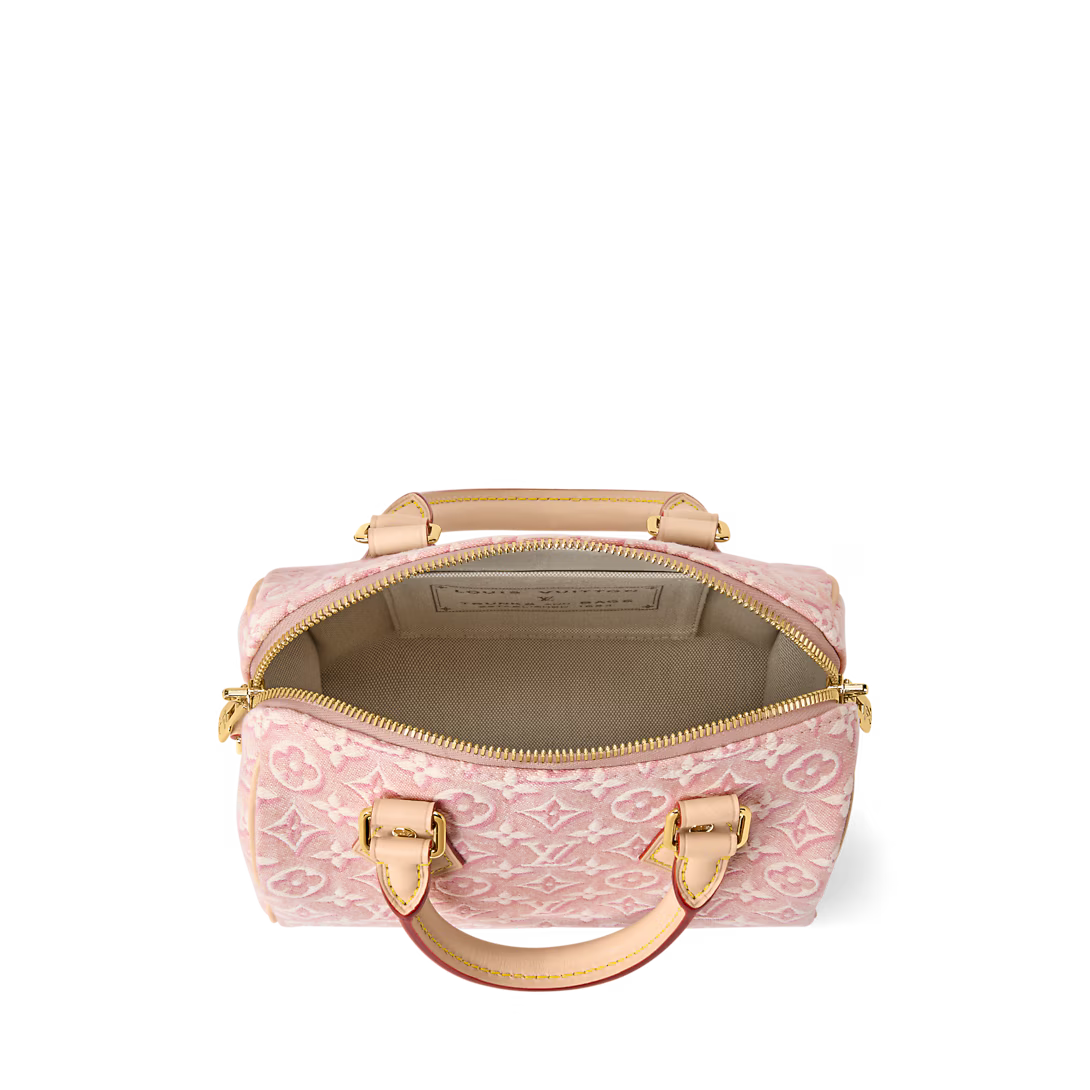 Elegant Monogram Canvas Top-Handle Crossbody Bag