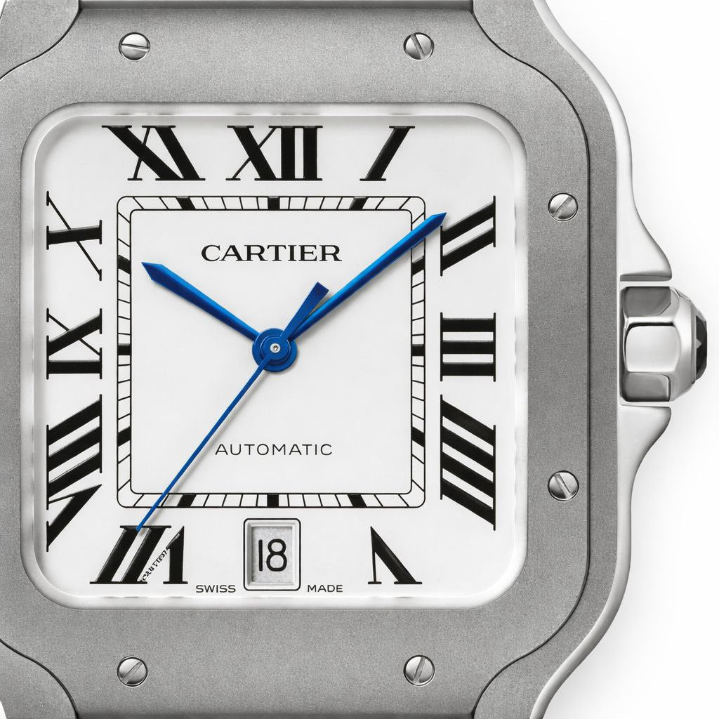 Luxury Square Stainless Steel Watch – Automatic Style | Bold Elegant Design