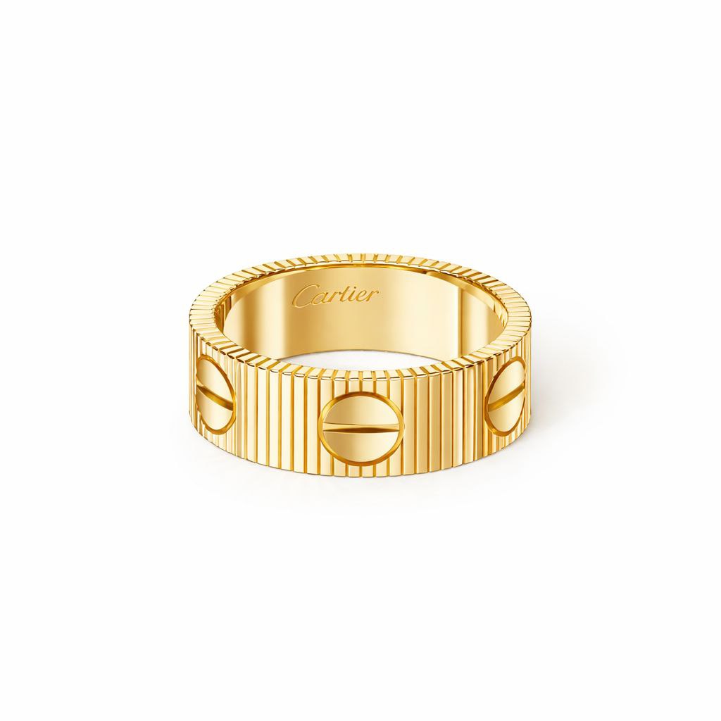 Luxury Screw Ring – 18K Gold Plated Stainless Steel | Minimal Elegant Band