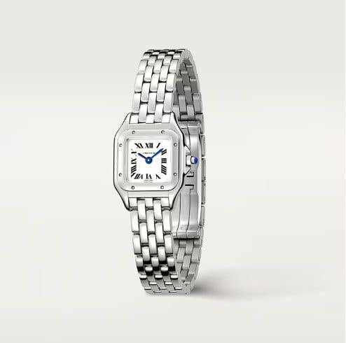 Luxury Two-Tone Square Watch – Classic Gold & Silver Stainless Steel Bracelet