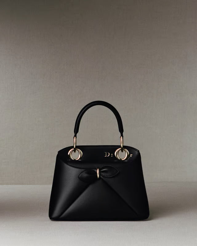 Structured Bow Handle Bag